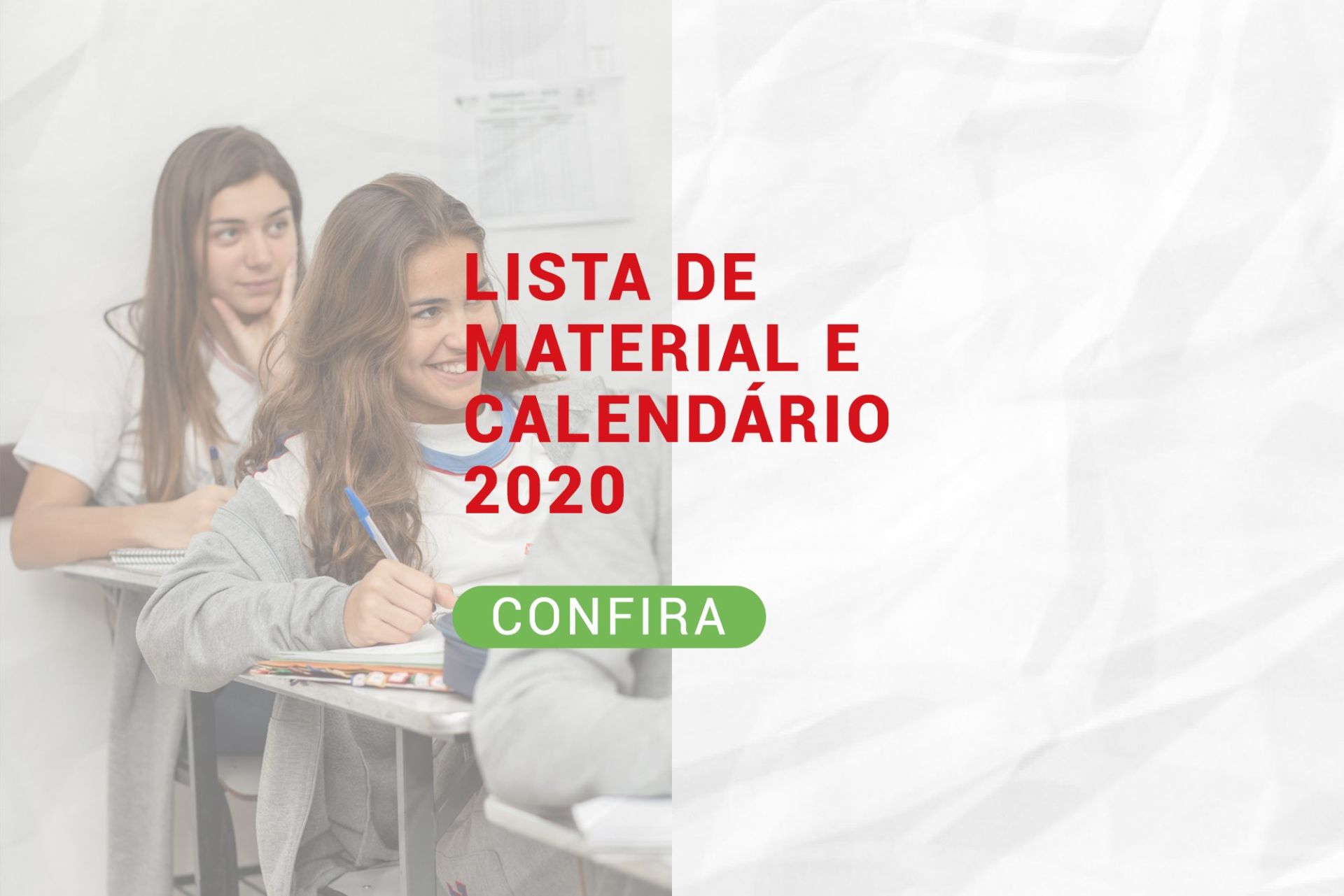 Colégio O Co.cas: Material Escolar 2019/2020